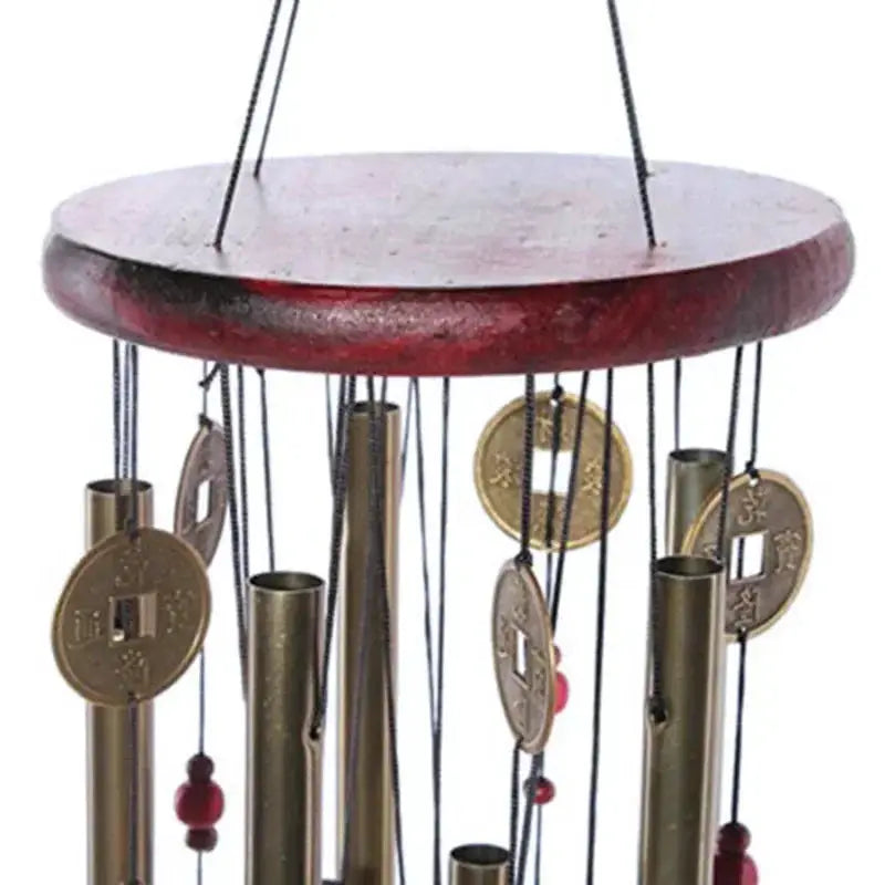 Wind Chime Angel Metal Aluminum Tubes Bell Wind Chime Creative Hollow Home Garden Wall Hanging Decoration Handmade Gift from PriceLows™