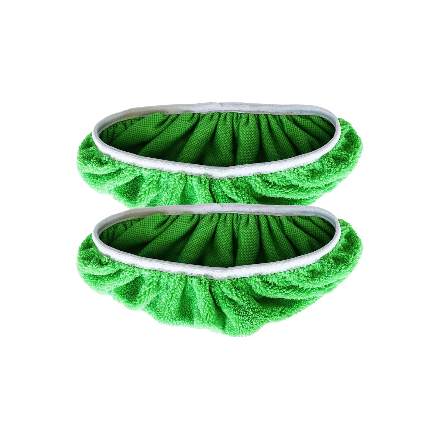 JINYUDOME 3Pcs Reusable Microfiber Mop Pads For Swiffer XL Sweeper Refills Washable Green Dry & Wet Mopping Floors Cloths 17“*5” from PriceLows™