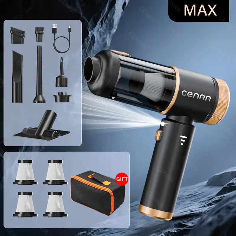 Cordless Car Vacuum Cleaner | 998000 Pa Suction | 11.1V 100W | Portable
