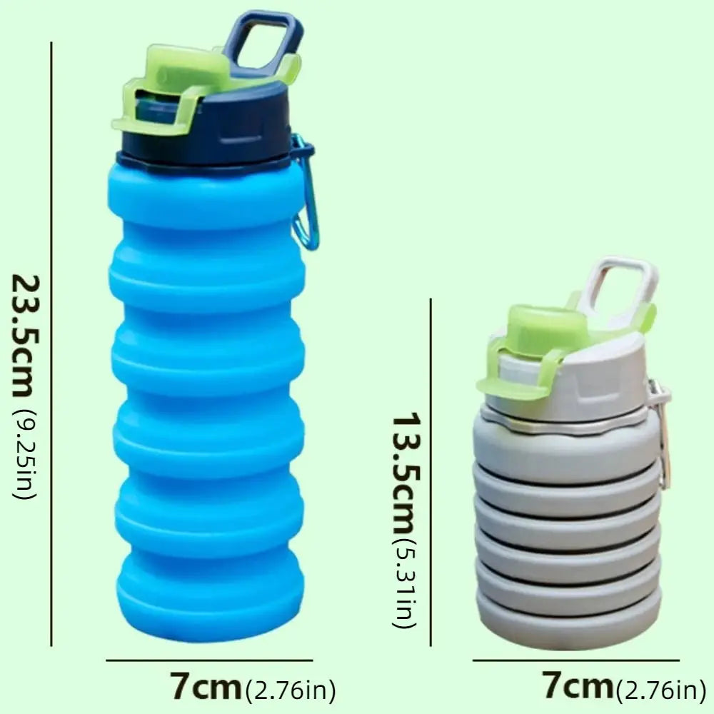 Large-capacity Collapsible Sport Bottle Retractable Leak Proof Sports Water Bottle Portable Reuseable Foldable Drinking Cup from PriceLows™