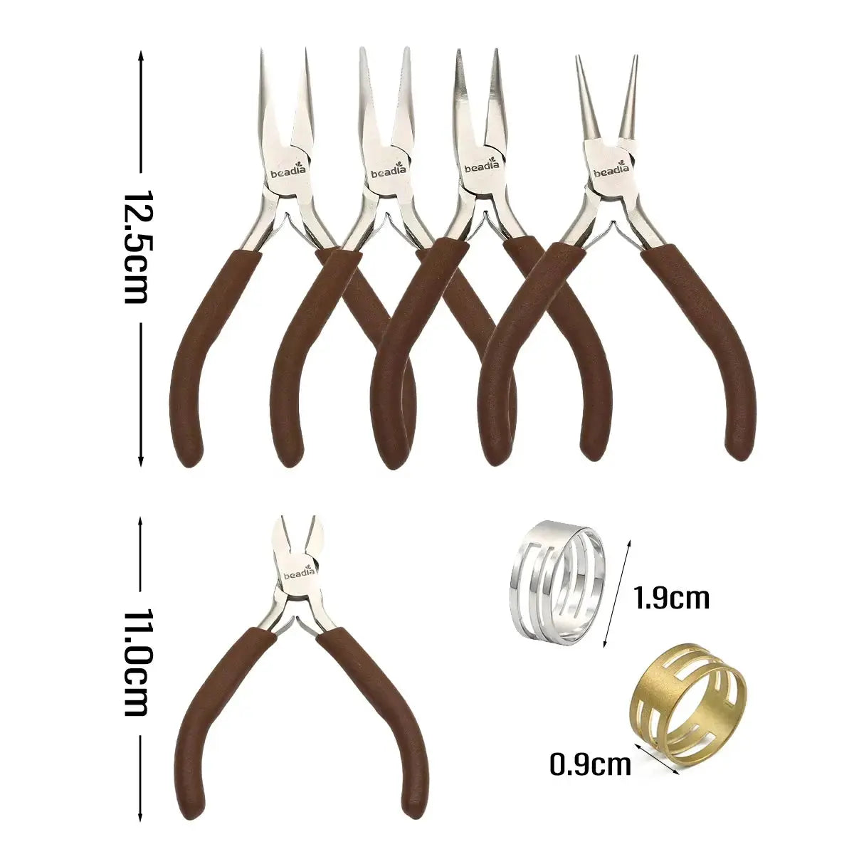 Carbon Steel Mini Pliers | Fine Tip Precision | DIY Beading Tool