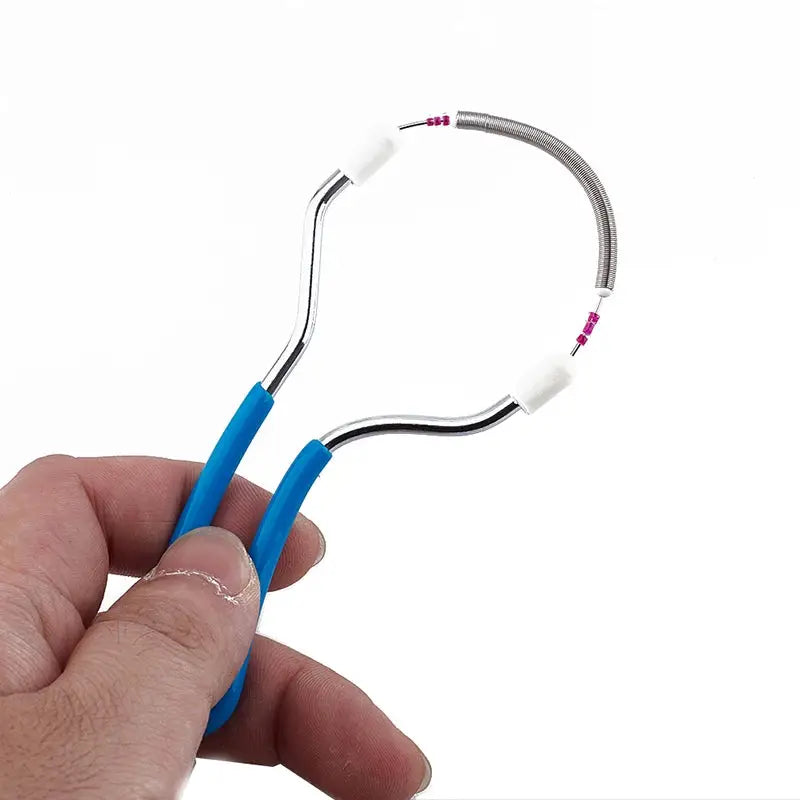 Handheld Facial Hair Remover | Spring Roller Design | Portable Epilator For Women