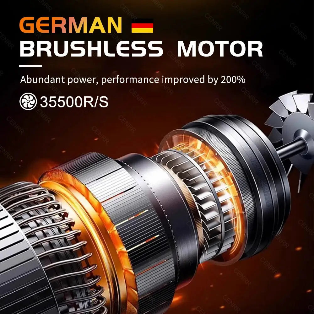 Cordless Handheld Vacuum | 998000PA Suction | Mini Portable