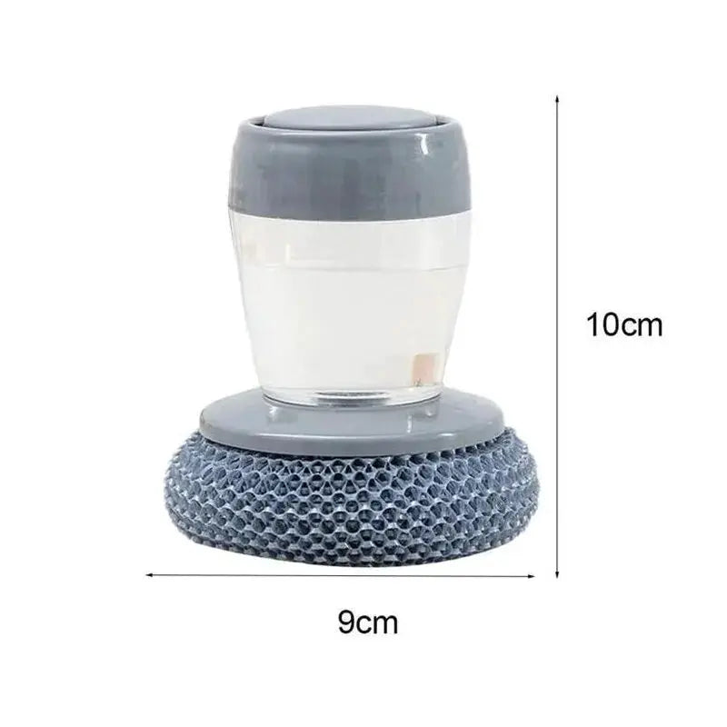1pc Portable Kitchen Soap Dispensing Dishwashing Tool Brush Easy Use Scrubber Wash Clean Tool Kitchen Cleaning Tool from PriceLows™