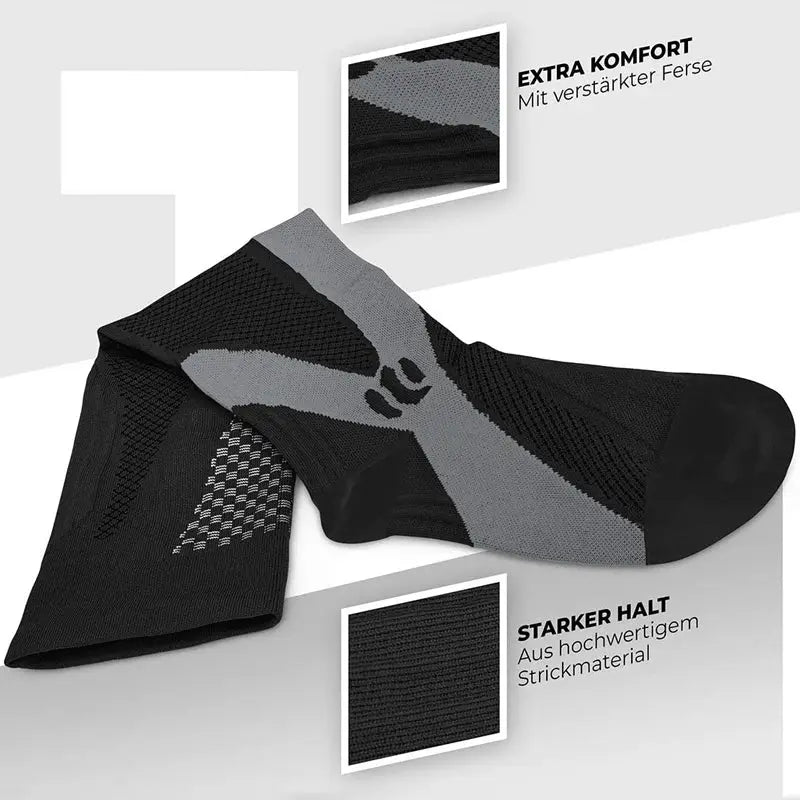 Compression Socks | 20-30mmHg | 6 Pairs | EU 35-45