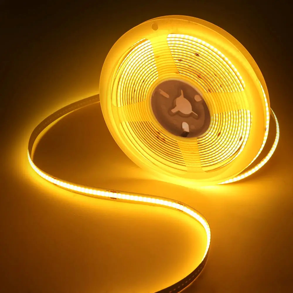 8MM COB Led Strip 5V with Motion Sensor Battery Powered 320LEDs/M Led Induction Night Light Warm White Red Ice Blue Green Yellow from PriceLows™