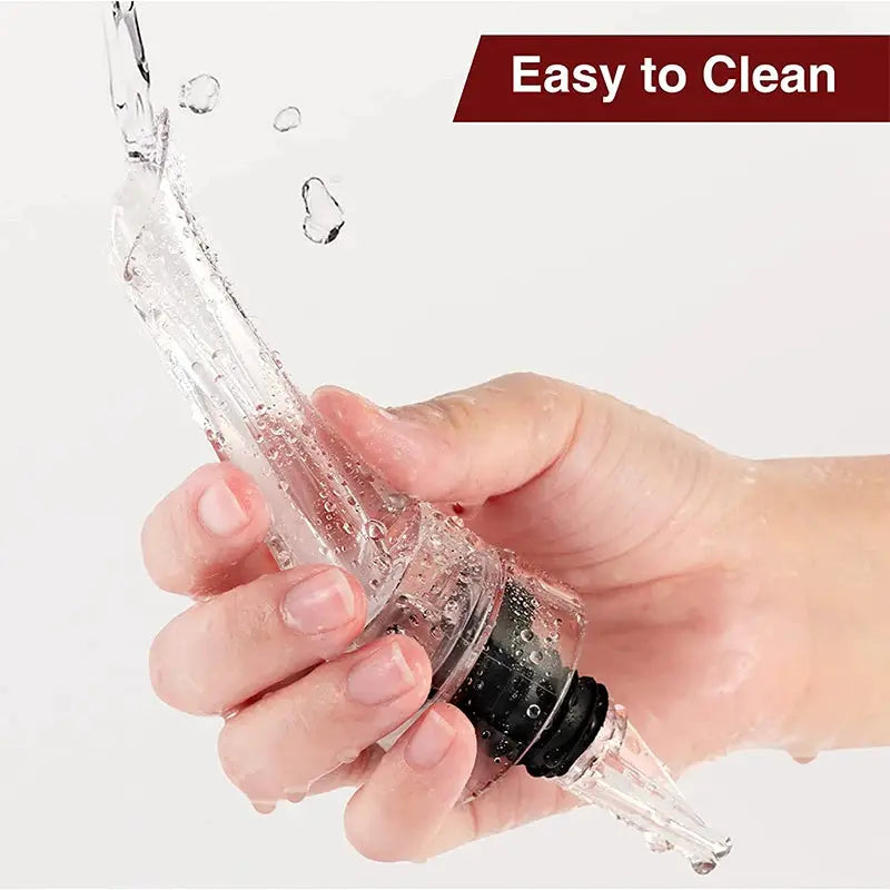 LMETJMA Wine Aerator Pourer Spout 2-in-1 Attaches to Any Wine Bottle for Improved Flavor Red Wine Decanter with Aerator JT73 from PriceLows™