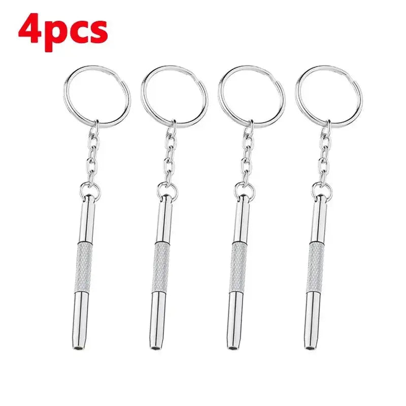 Eyeglass Screwdriver Set | 3 In 1 Multi Bit | Titanium Steel | 1 2 10 Pack