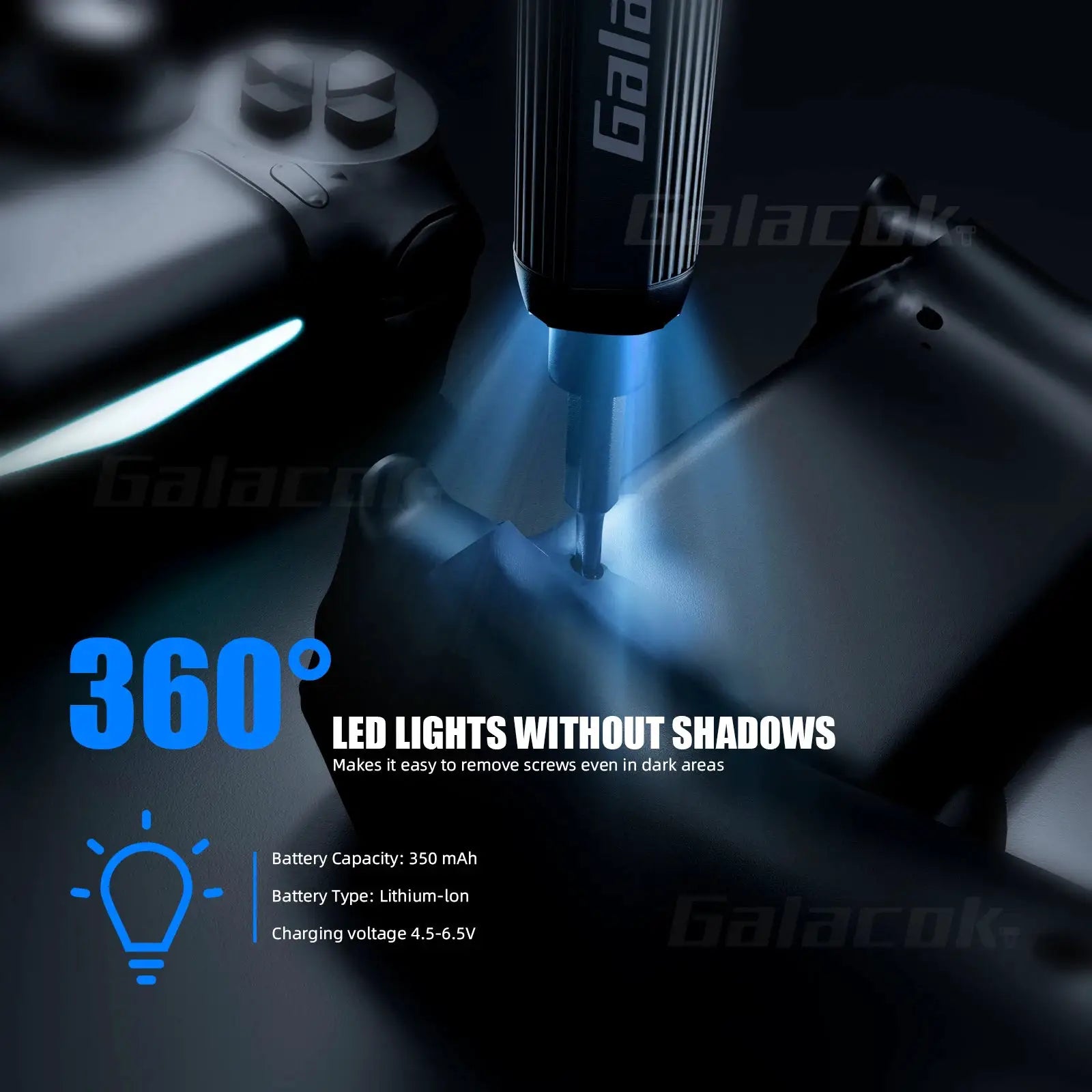 68 in 1 Mini Electric Precision Screwdriver Set – Cordless Repair Tool Kit with Magnetic S2 Steel Bits, 200RPM Motor, LED Light, from PriceLows™