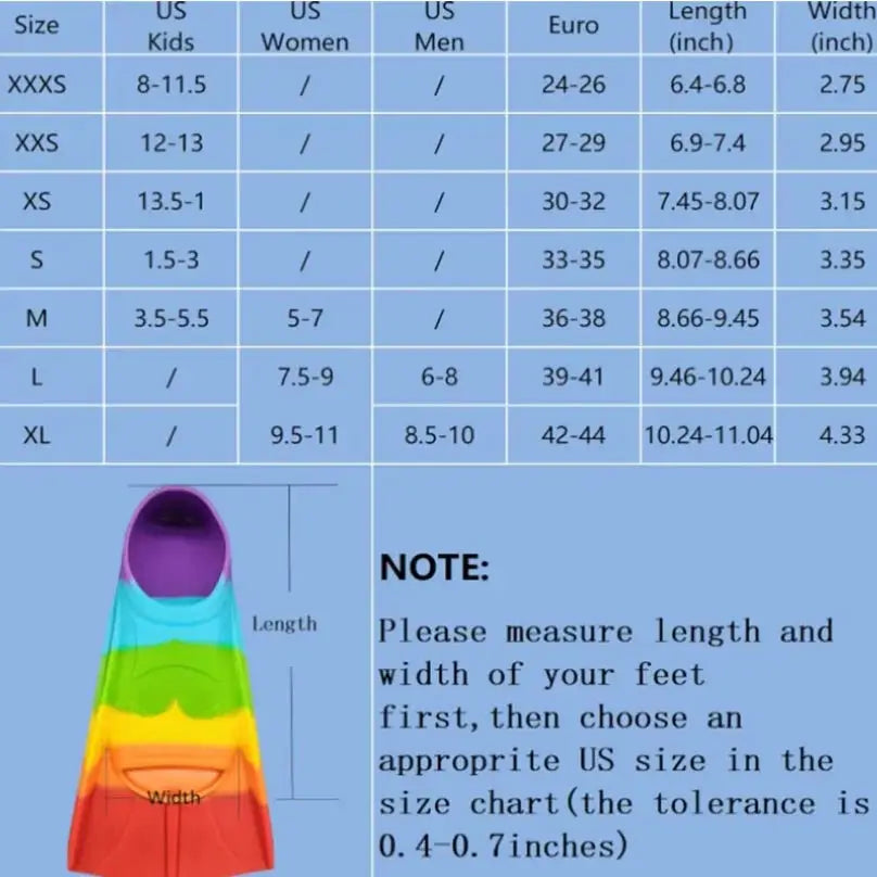 Comfortable Silicone Swim Fins Kids &Adults-Suitable Size for Beginners in Swimming,Diving-Ideal for Training Water Activities from PriceLows™