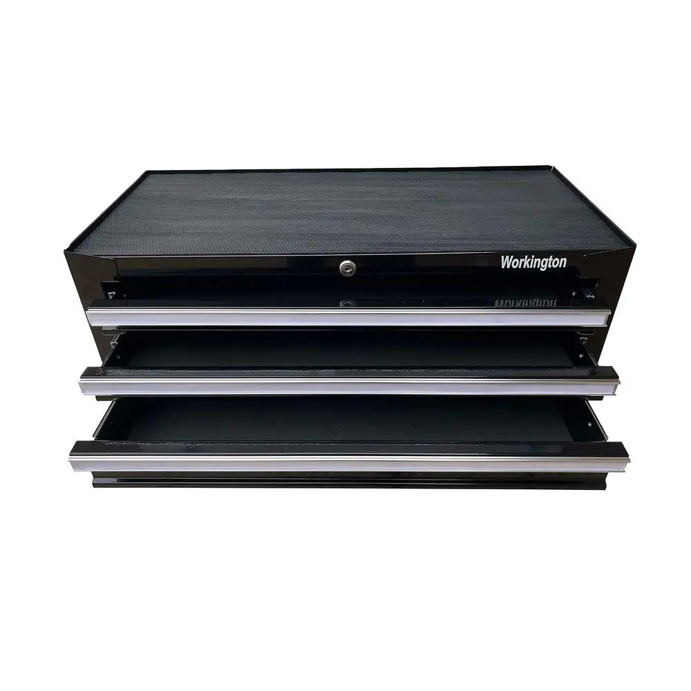Industrial 3 Drawers Portable Metal Intermediate Box, 26 Middle Tool Chest Cabinet with Ball Bearing Drawer Slides, Steel Tool from PriceLows™