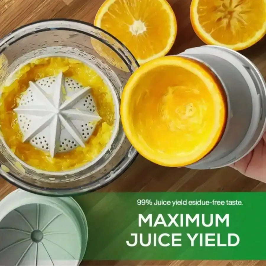Portable USB Electric Juicer, One-Touch Start - Orange Juicer/Lemon Juicer - Compact Portable Orange, Lemon, And Fruit Blending Cup, Perfect For Vegetable Juices, Fruit Juices, And Smoothies. Travel-Friendly Design Ideal For from PriceLows™