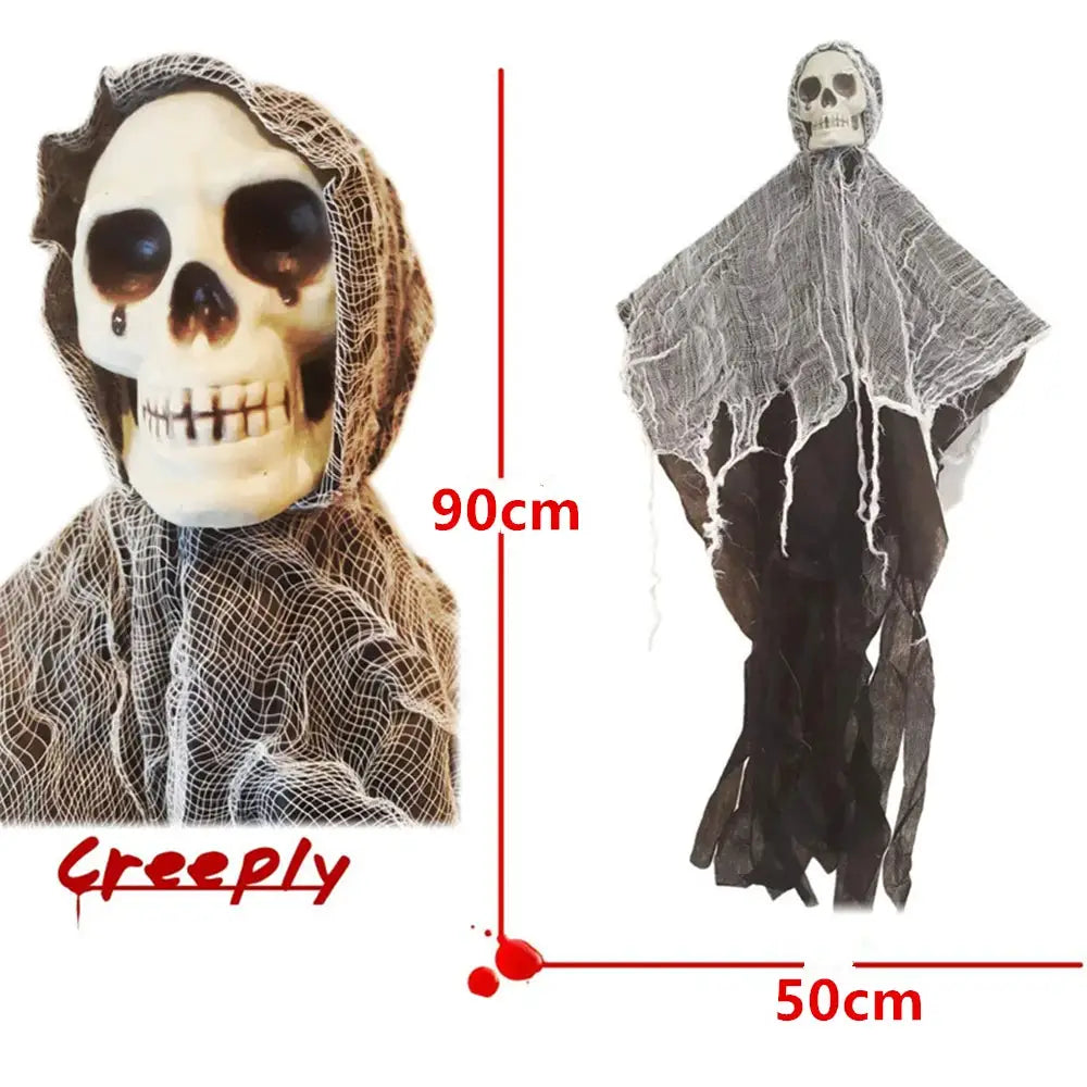 Halloween Skeleton Prop | Non-Woven Fabric | Variable Shape | Standard Size
