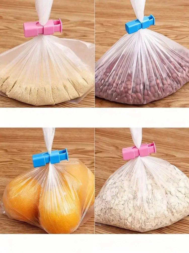 3pcs Heavy Duty Bread Sealing Clips Airtight Food Bag Clamps Reusable for Kitchen Snack Bread Coffee Cereal Storage Fresh Keepin from PriceLows™