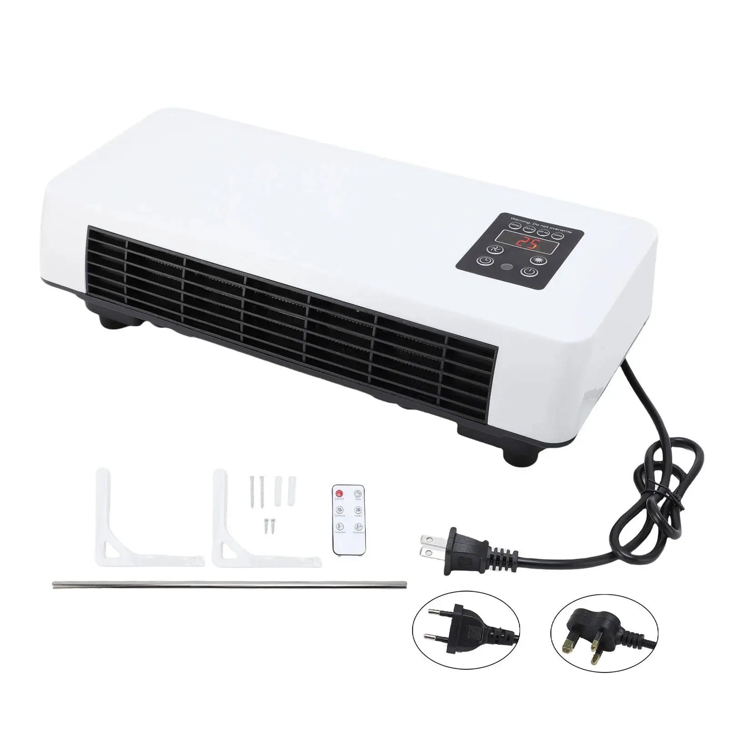 Wall Mounted Heater Cooler Energy Efficient Climate Control Small Cooling Heater Machine for Home Bedroom from PriceLows™