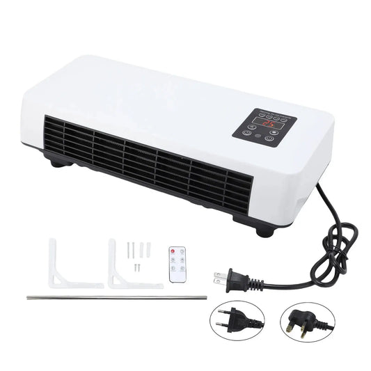 Wall Mounted Heater Cooler Energy Efficient Climate Control Small Cooling Heater Machine for Home Bedroom from PriceLows™