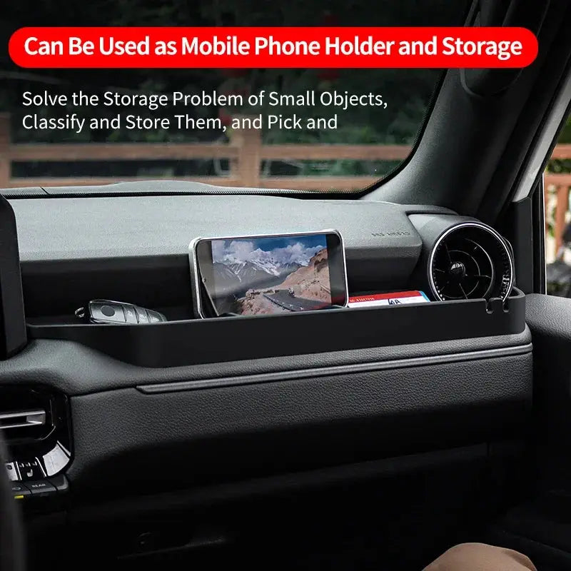 For Toyota Land Cruiser Prado 2024-2025 LC250 1st Edition 1958 J250 Silicone Storage Box & Dashboard Organizer Mat, Car Interior from PriceLows™