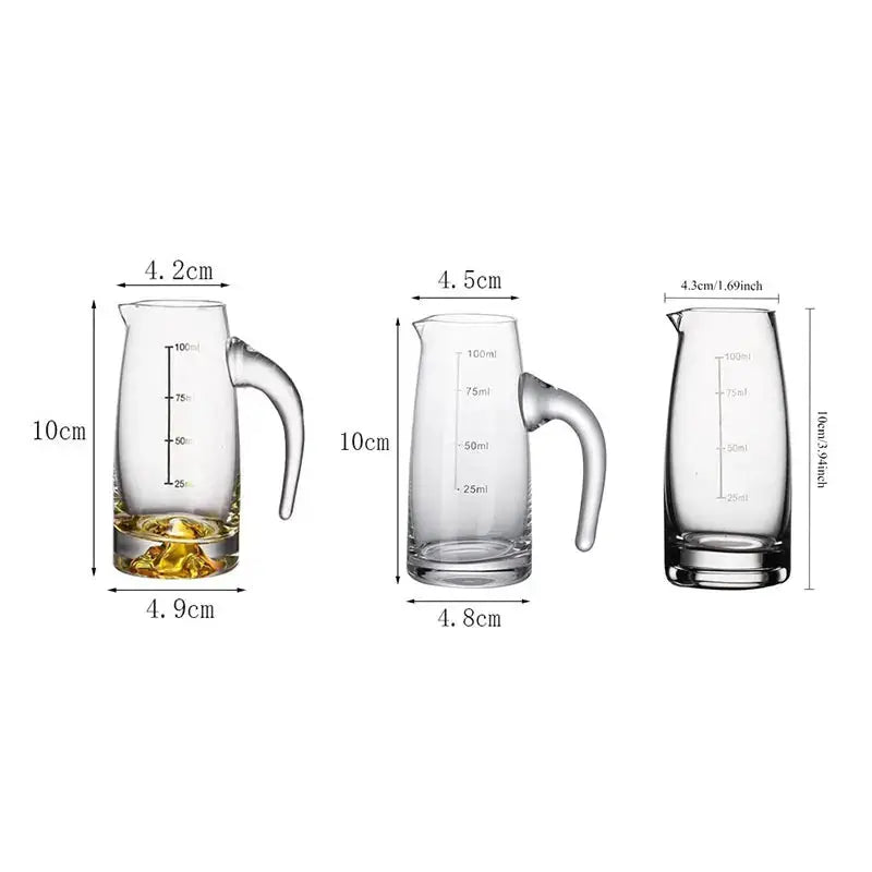 100ml Luxury Decanter Wine Bottle Creative Jinshan Wine Separator High-end Whisky Bottle Decanter Aerator Wine Dispenser 2pcs from PriceLows™