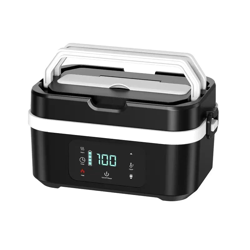 Portable Cordless Electric Lunch Boxes Automatic Self-Heating Food Warmer for Office School from PriceLows™