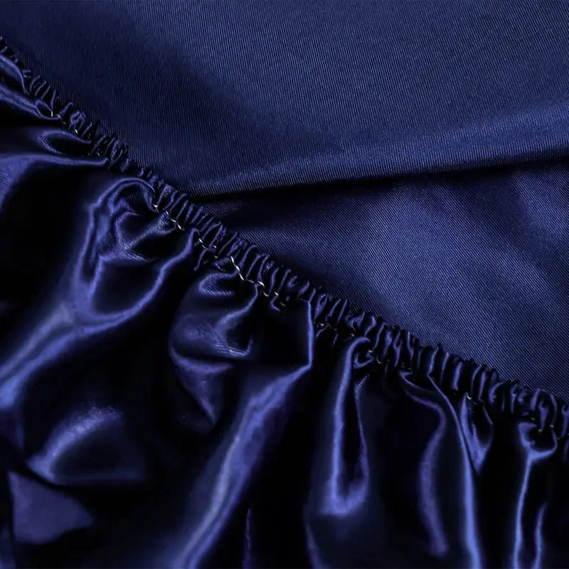 Fitted Sheet | Satin Finish | Deep Pocket | Twin To King