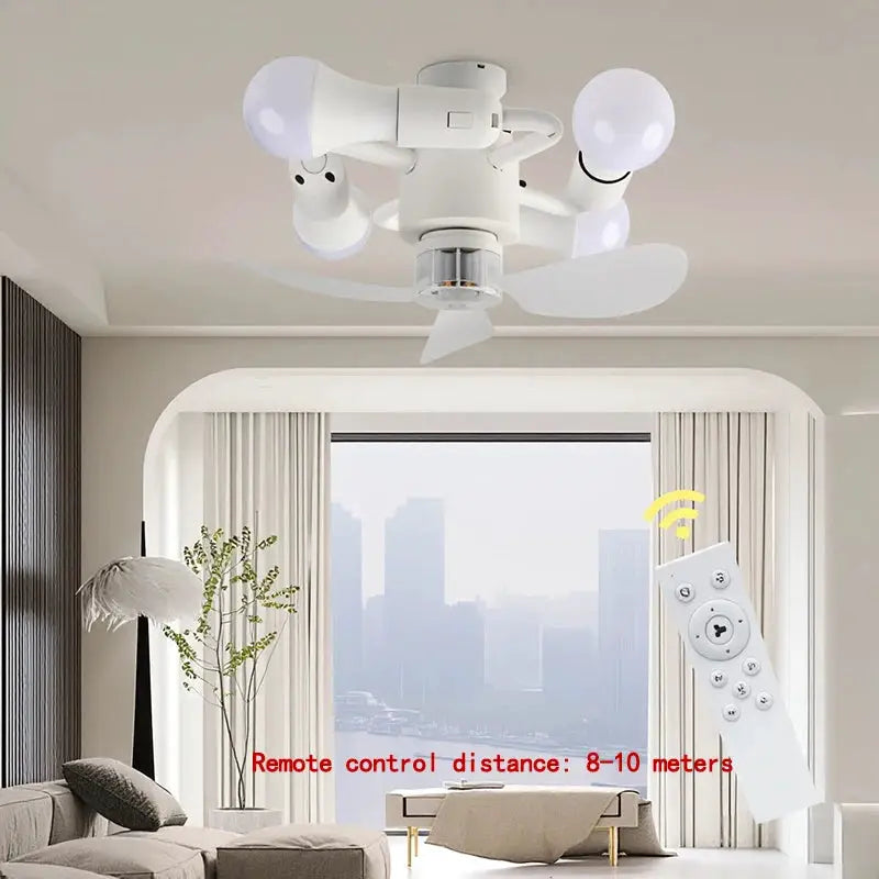 Ceiling Fan | E27 Socket | Remote Control | 3 or 5 Heads