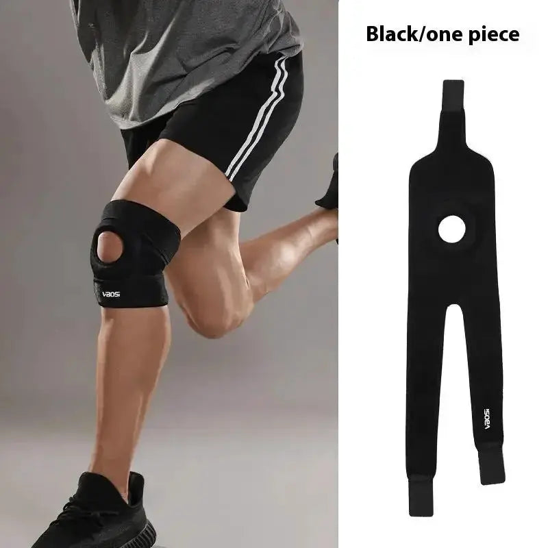 Adjustable Open Patella Knee Brace | Velcro Fastener | Anti-slip Support