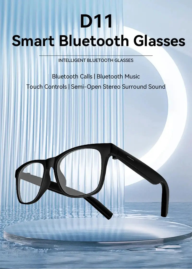 Smart Glasses | 8K Camera | AI Translator with Touch Control | One Size