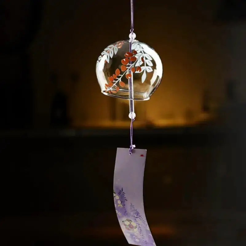 Japanese Wind Chimes Romantic Flower Wind Chimes for Home Decors Traditional Lucky Small Wind Chimes Indoor Outdoor Garden Bell from PriceLows™