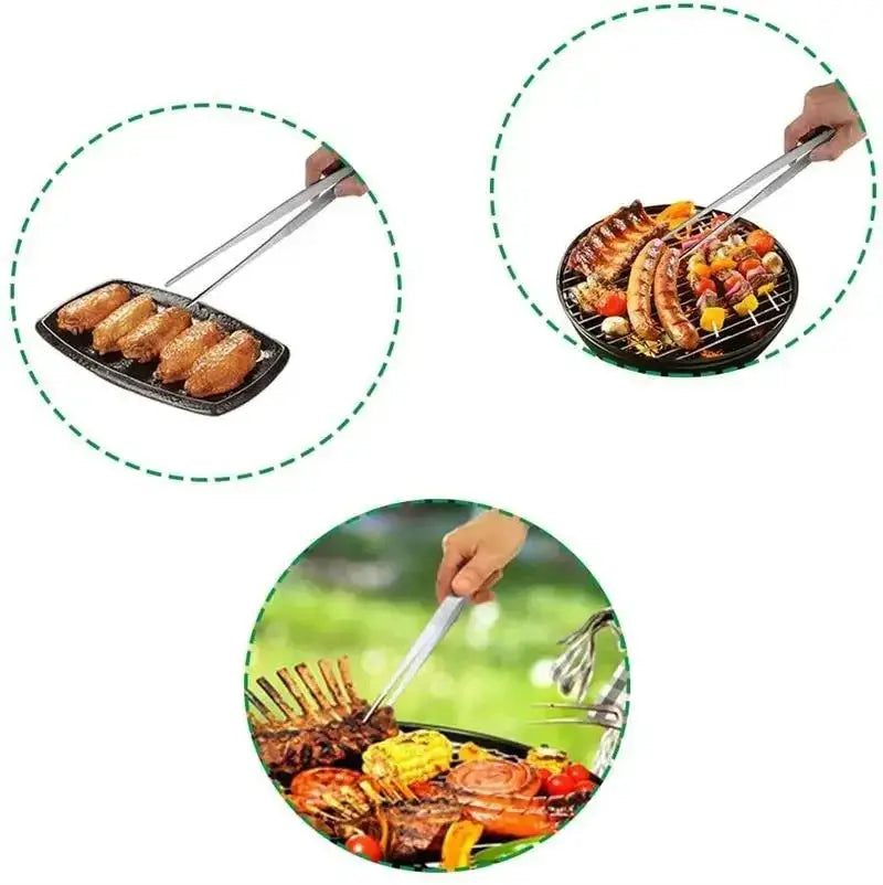 Barbecue Tongs | Stainless Steel | Multi-Size Range | 12.5-30 cm
