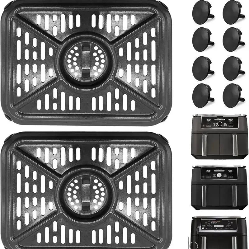 Grill Pan | For Ninja Foodi DZ401 DZ550 | Dishwasher Safe | 10Qt DualZone