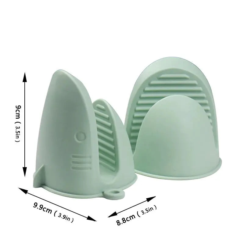 Silicone Oven Mitts | Heat Resistant | Non Slip Grip | 2 Pack