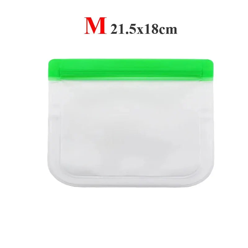 Reusable Food Storage Bag | 80ml Capacity, Leakproof | PEVA Material | One Size