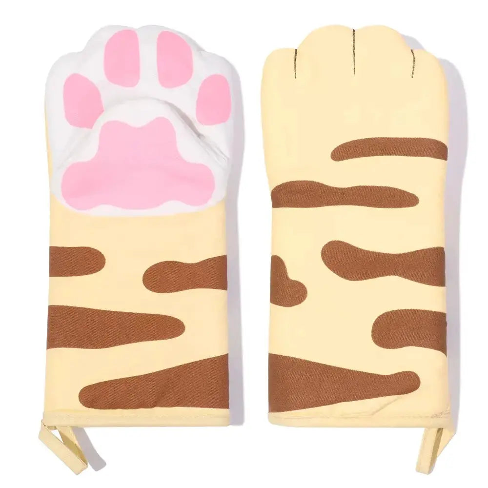 Oven Gloves | Cartoon Anpanman Print | Double Sided Heat Insulation | One Size