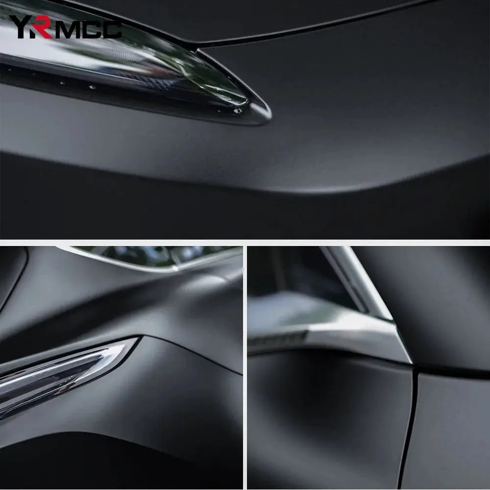 Car Stickers Matte Black Vinyl Auto Tuning Wrap Waterproof Motorcycle Helmets Stickers Car Body Film Vinyl Vehicle Accessories from PriceLows™