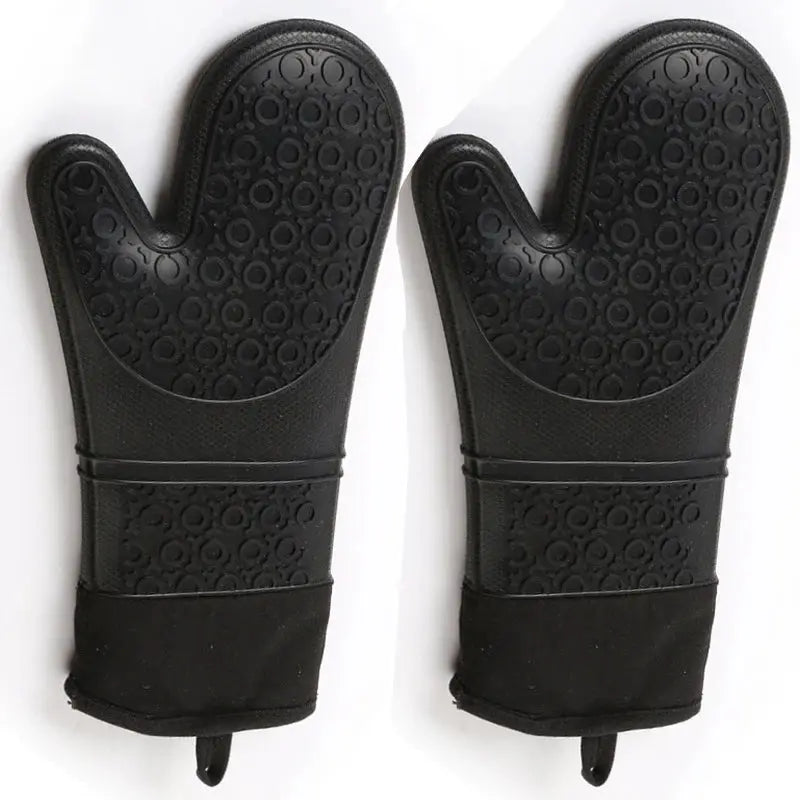 Oven Gloves | Silicone Heat Resistant | Non Slip | 1 Pair