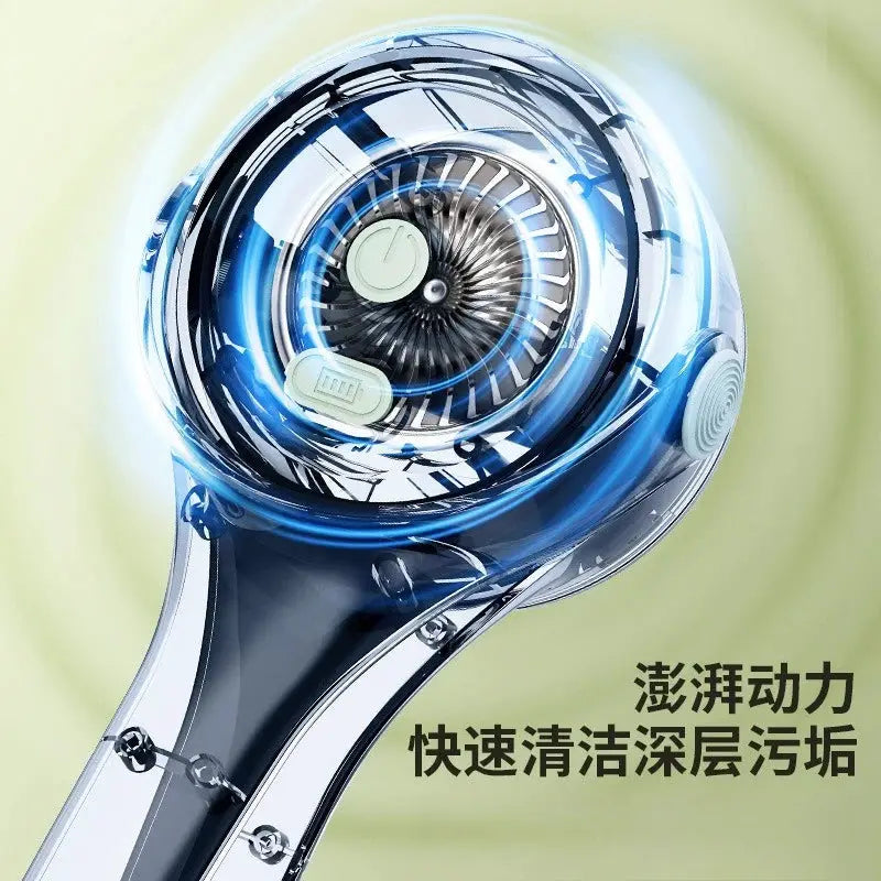 Electric Bath Brush | Long Handle | Automatic Back Scrub | All In One