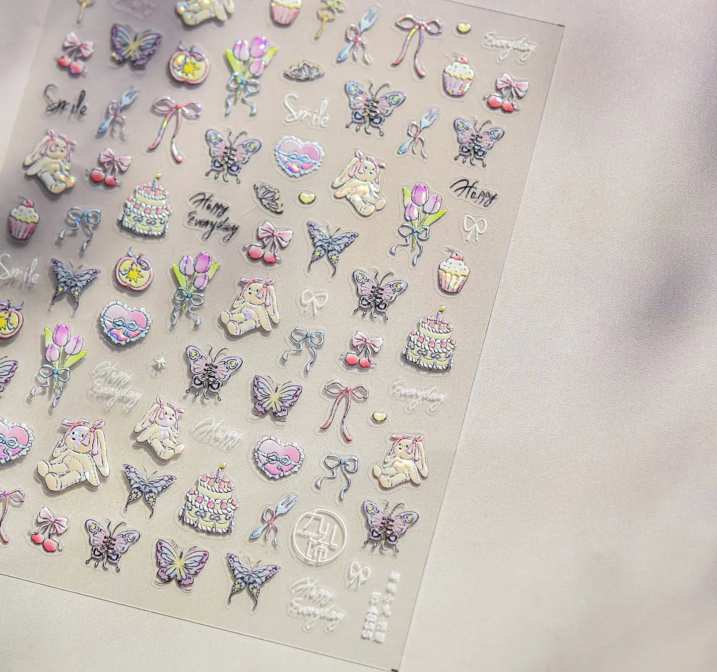 Jelly Halloween Skeleton Stickers Nail Art Cool Evil dark style decorative Nails Sticker DIY Trendy Manicure Ornaments Supplier from PriceLows™