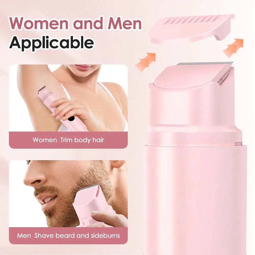 Wet Dry Electric Shaver | 60 Min Battery | Double Head Trimmer