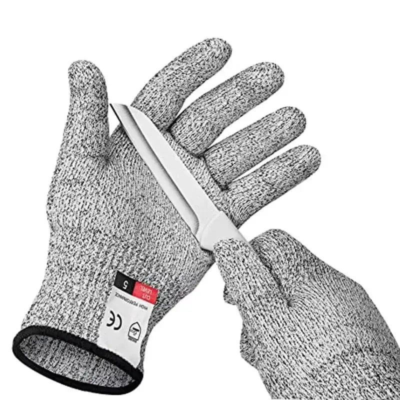 Level 5 Industry Kitchen Gardening Anti-Scratch Anti-cut Glass Cutting Multi-PurposeSafety Anti Cut High-strength Gloves from PriceLows™
