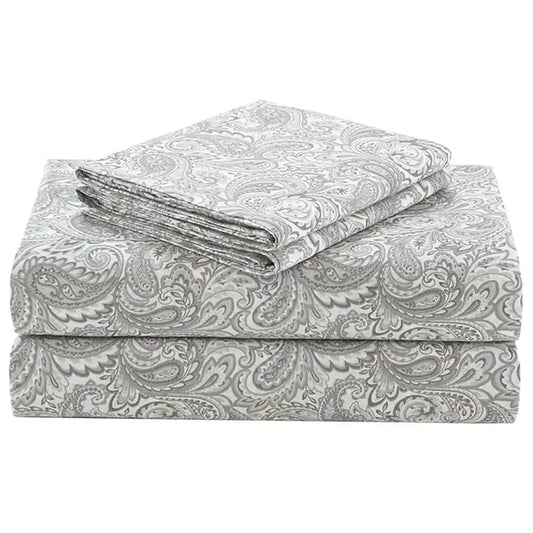 100 Cotton Sheets Queen, Breathable, Naturally Cool Cotton Sheets, Soft Cotton Bed Sheets with 14 Elastic Pocket Fits up to 16 M from PriceLows™