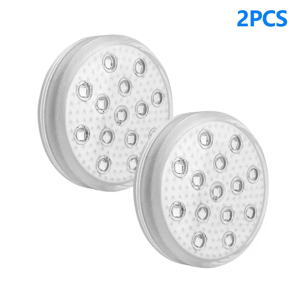 Rechargeable Submersible Pool Lights With Remote Waterproof Underwater Charging 16 Color Changing LED With Magnet Floating Light from PriceLows™