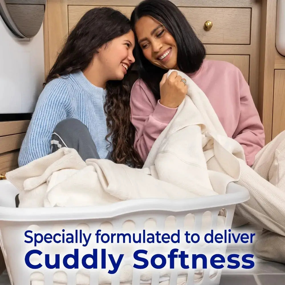 Liquid Fabric Softener | Blue Sparkle Scent | 39.4 Oz | 58 Loads