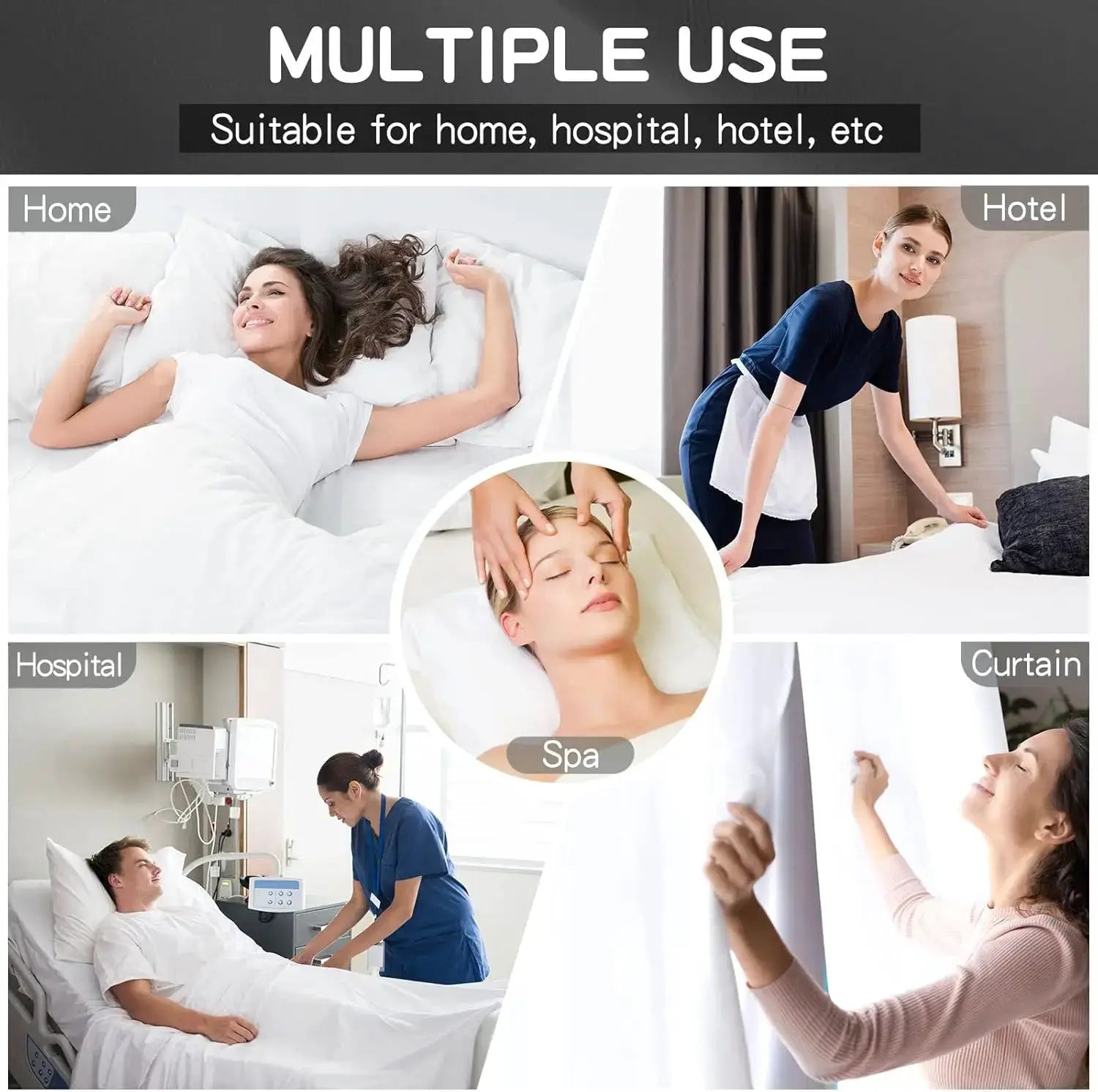 Flat Sheets Only 2 Pack - Hotel Quality Flat Bed Sheets - Brushed Microfiber - Ultra Soft & Breathable - Wrinkle-Free from PriceLows™