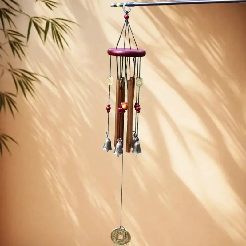 Large Wind Chime Tubes Bells Metal Church Bell Outdoor Garden Home Garden Decor Hanging Wind Chime Symbol Of Good Luck from PriceLows™