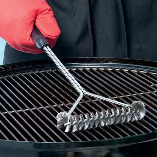 Barbecue Grill Brush | Stainless Steel Bristles | Heat Resistant | One Size