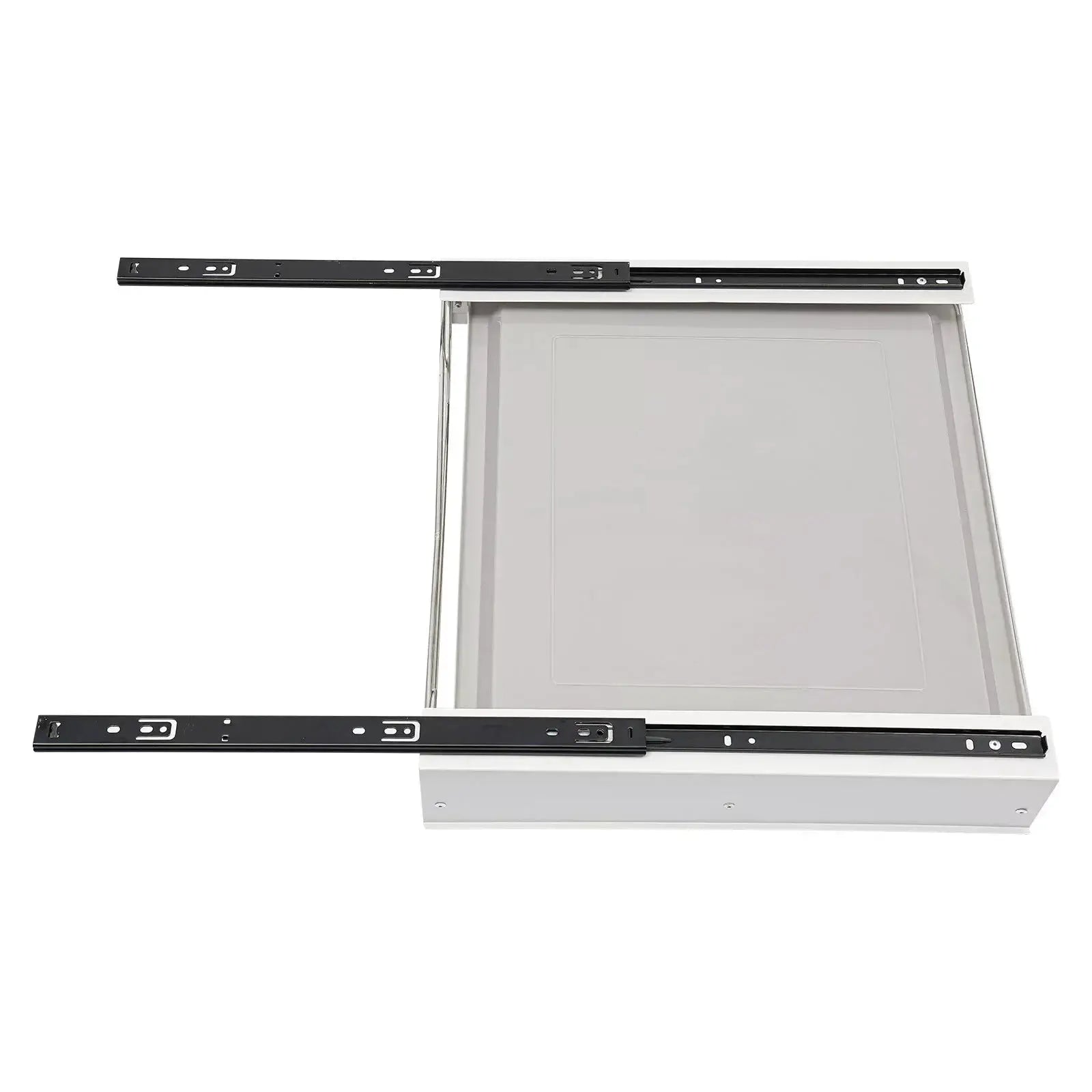 Modern Pull Out Dish Drainer Drawer Bottom-Mounted Slide Out Storage Shelf for Kitchen Cabinets, Under the Sink, Closets from PriceLows™