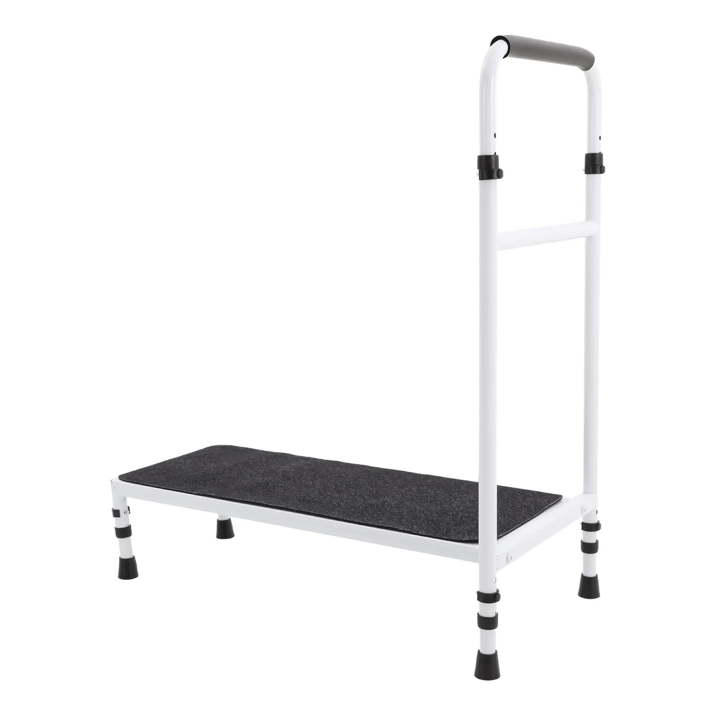 Bedside Step Stool Elderly Bed Step Heavy Duty Bed Step with Stable Assist Rail for the Ederly People with Hip or Leg Injuries or Anyone with Limited Mobility from PriceLows™
