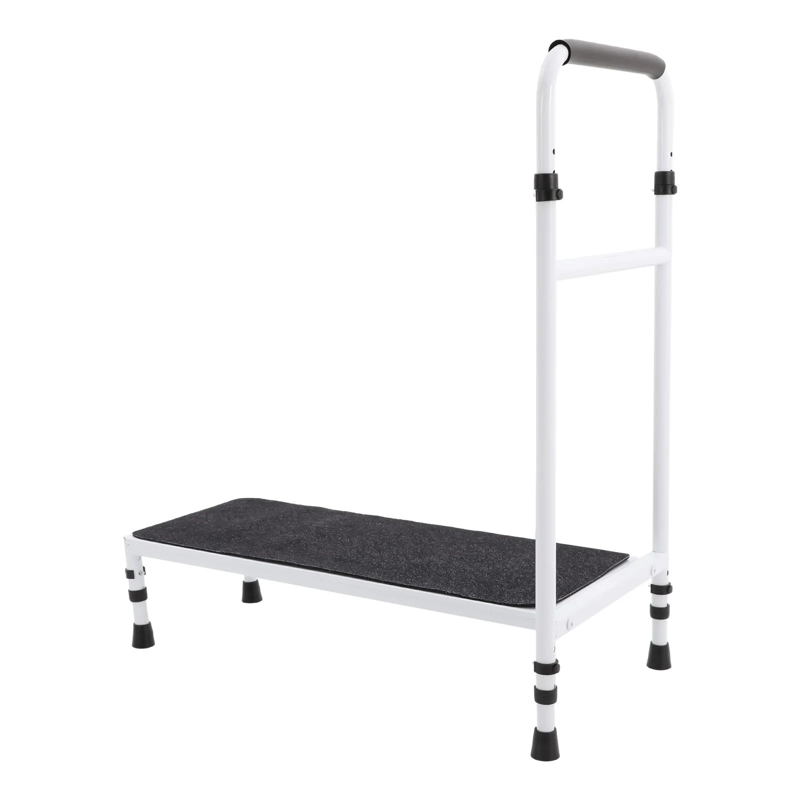 Bedside Step Stool Elderly Bed Step Heavy Duty Bed Step with Stable Assist Rail for the Ederly People with Hip or Leg Injuries or Anyone with Limited Mobility from PriceLows™