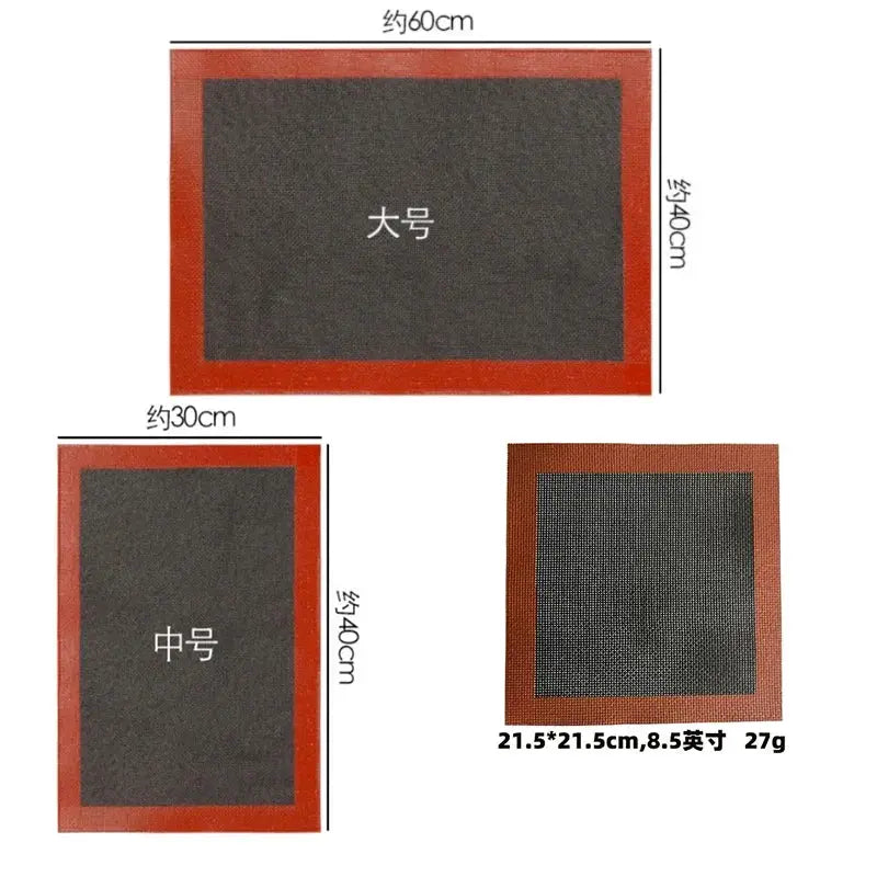 Silicone Baking Mat | Perforated Nonstick Surface | Oven Sheet Liner | 1 Piece