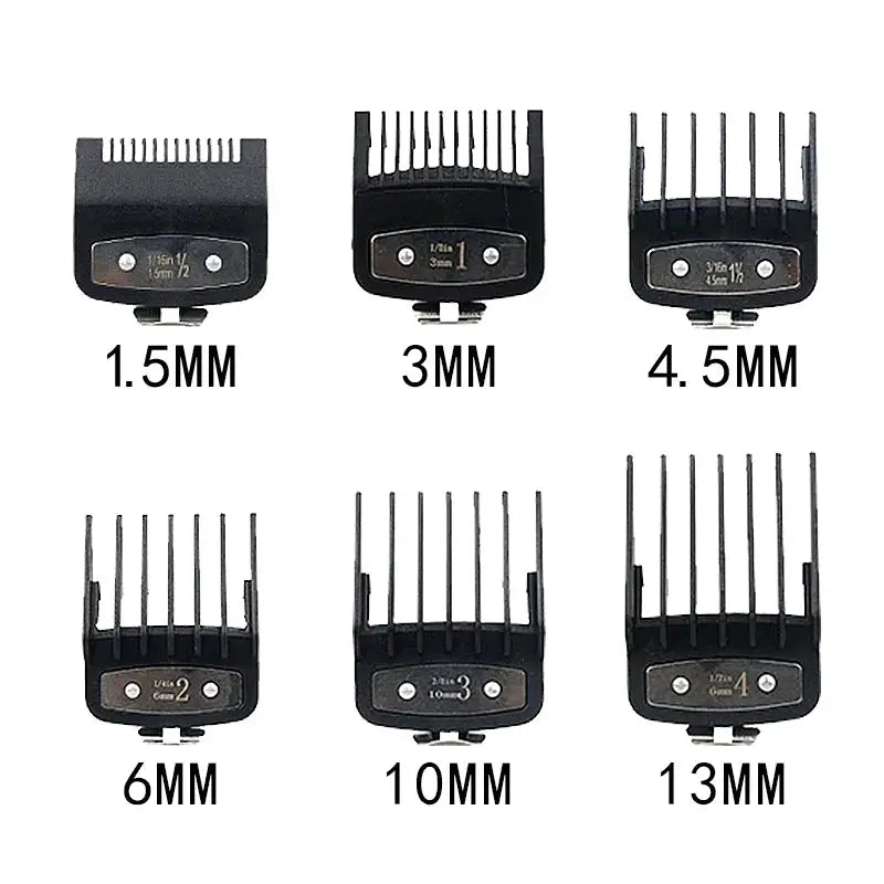 Universal Hair Clipper Guards Barber Trimmer Attachment Limit Combs Professional Barber Accessories Replacement Set Limit Combs from PriceLows™